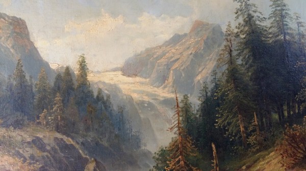 Alpines Landschaftsgemaelde by Karl Kaufmann